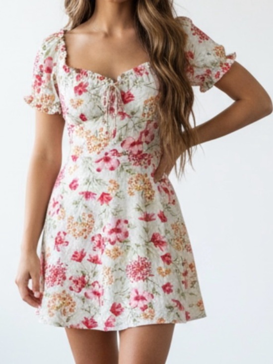 BCX Dresses & Skirts - BCX -MILKMADE floral dress